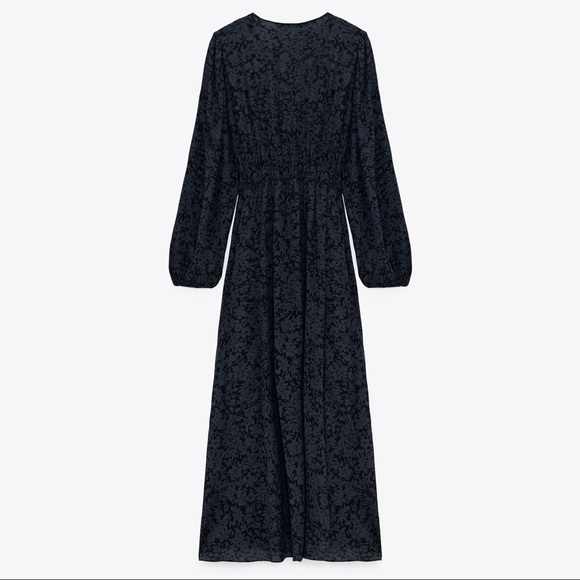 Printed Midi Long Dress - Picture 8 of 14